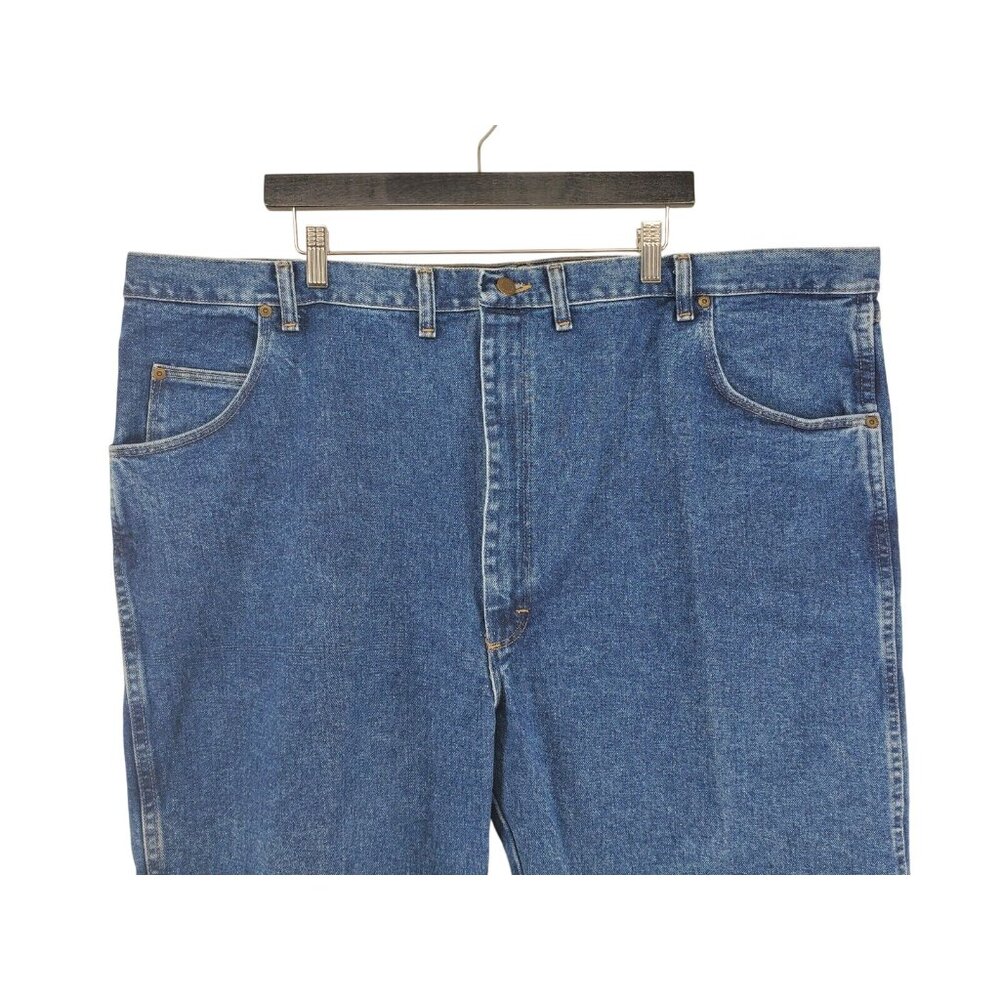 Wrangler Rugged Wear Jeans Men's Size 50X27 Hemmed - Picture 2 of 8